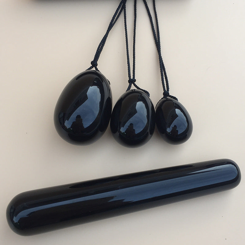 Midnight Obsidian Oval Pendant