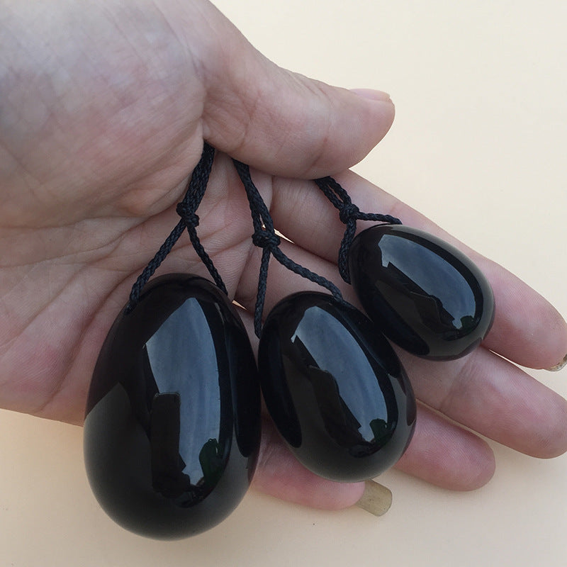 Midnight Obsidian Oval Pendant
